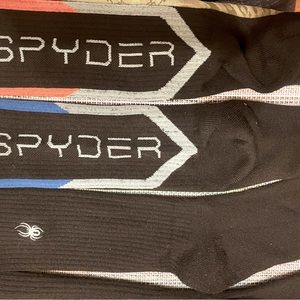 Spyder men socks. 5 pair new.